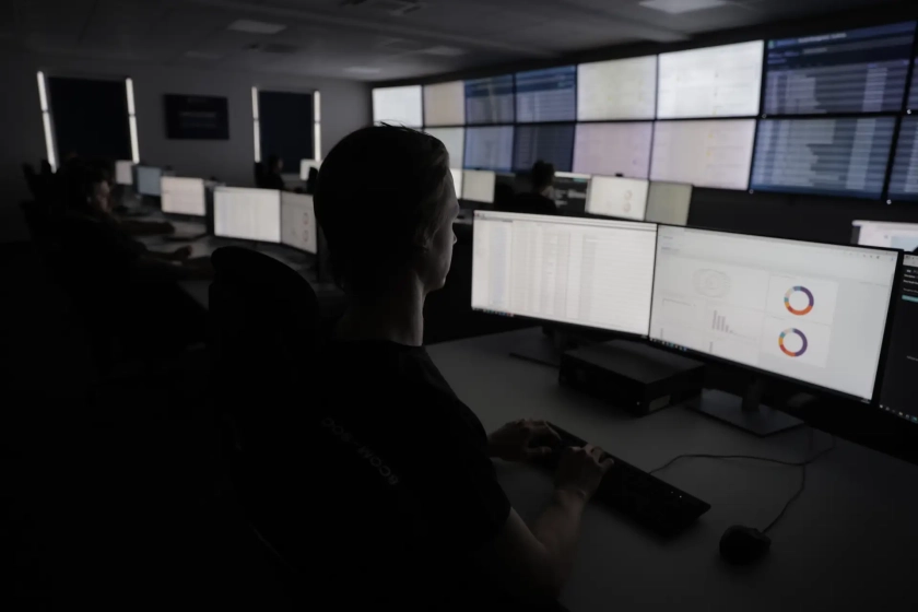 Person looking at Dashboard